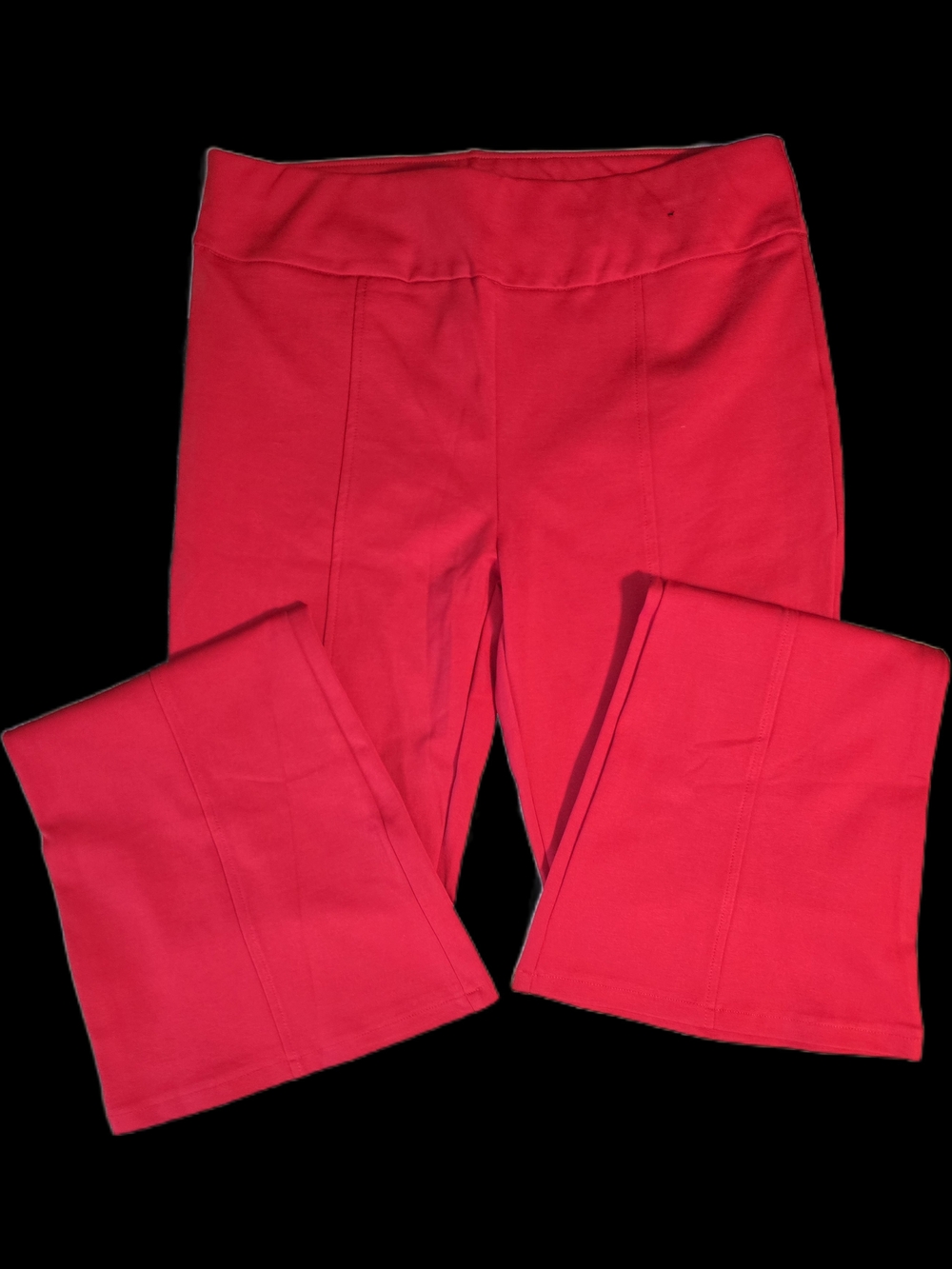 Dear Scarlett High-Rise Red Flare Magic Pants - Size XL - Picture 6 of 8
